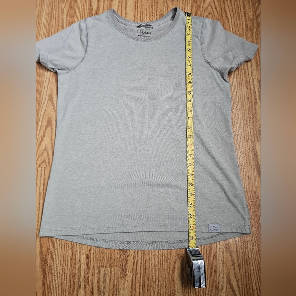 L.L. Bean Women’s Insect Shield T-Shirt Size S Green, Short Sleeve, Excellent - Picture 7 of 7